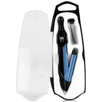 圆规文具用品套装中小学生学习用品制图工具绘图简约小清新|铅芯款 圆规+1直尺