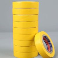 整箱绝缘胶带pvc防水防电胶布超粘超薄黑白红黄蓝绿电工胶布|15米黄色 100卷送[10卷+电笔]