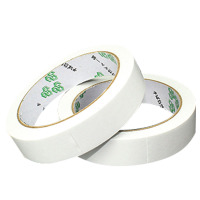 -做手工双面胶带超薄强力双面胶高粘度无痕小学生双面胶带|10MM宽*12Y长[2卷装]