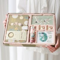 古风手账本套装简约ins笔记本韩版可爱手账本子 女生圣诞生日礼物