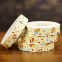 卡通古筝胶布免剪透气不伤手舒适儿童成人演奏型琵琶彩色指甲胶带|小蜜蜂[四卷装](收藏加送剪刀)