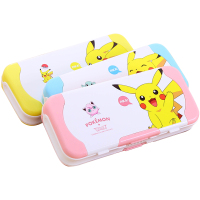 文具盒皮卡丘卡通塑料收纳盒学生可爱创意大容量多功能三层铅笔盒六一幼儿园男女孩用奖品文具套装