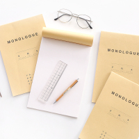 草稿本厚学生文具b5课堂练习簿空白内页70g验算纸演草纸