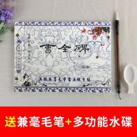 练毛笔字帖水写布套装初学者成人书法楷书小学生入门临摹颜真卿|曹全碑三件套(隶书)