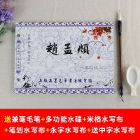练毛笔字帖水写布套装初学者成人书法楷书小学生入门临摹颜真卿|赵孟頫七件套