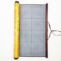 锦缎水写布套装水写布初学者书法练习成人儿童小学生毛笔字帖套装|锦缎水写布(金色)无赠品