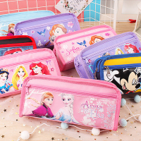 笔袋女文具盒韩版文具迪士尼男小学生大容量笔袋冰雪奇缘索菲亚