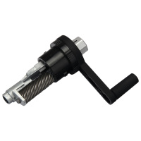 素描削笔器素描卷笔刀炭笔转笔机手动美术专用手摇铅笔刀笔刨书写长笔芯自动速写钻笔|刀架(今日折元)