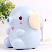 儿童削笔器自动进笔手摇卷笔刀小学生用小型便携式刨笔机卡通|8670蓝色