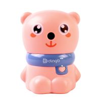 小学生手摇削笔机削笔器儿童削笔刀笔刨卷笔刀铅笔刨卷刀笔器文具|小猫粉色 削笔器+三角原木铅笔50支