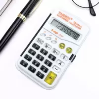 小型翻盖学生时间计算器小大学考试科学电子可爱初高中能函数|TS-382A黑白