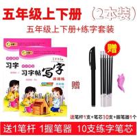 临摹练字本同步练字帖下册课本新版小学生五5人教版钢笔年级上册|[五年级上下册]1笔10芯1握