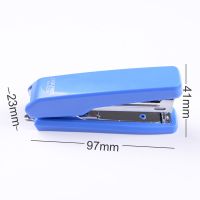 学生用小号钉书器订书机家用手工0229订书机办公10订书器|蓝色订书机+1盒订书针