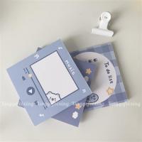 备忘录简约白色冰箱留言贴英文办公韩国ins风记事本便利贴学生|星球小熊便签本x1[随机发] 只要上面