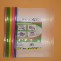 a4文件夹拉杆夹透明抽杆夹资料册夹简历试卷学生文件袋办公用