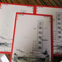 -10岁正姿控笔入门推荐笔顺偏旁笔画字帖训练1-中小学练字6年级5|(相同内容)三本