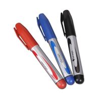 记号笔笔可加墨水大头笔散装防水油性黑红蓝速干马克笔快递物流笔|混色-黑8红1蓝1