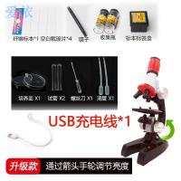 迷你小型宝宝学习早教儿童显微镜儿童显微镜入门高清显微镜|充电款--超清标配