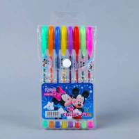 水彩笔套装彩色涂鸦笔米奇彩色笔闪光48色荧光闪光笔儿童|8色装