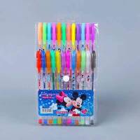 水彩笔套装彩色涂鸦笔米奇彩色笔闪光48色荧光闪光笔儿童|24色装