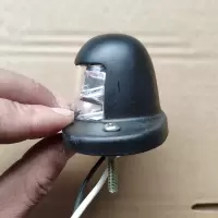 货车led后牌照灯24v防水超亮改装车牌灯厢货车大车高亮照牌灯外置