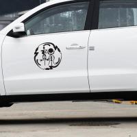 姓氏图腾赵李周郑王刘陈龙宋杨徐杜百家姓汽车贴纸毛笔字体古篆体 油箱盖专拍12*12厘米备注文字+款式+颜色