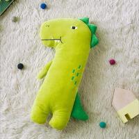 儿童安全带调节固定器防勒脖简易安全座椅便携式汽车保险带护肩套 小恐龙-儿童护肩玩偶