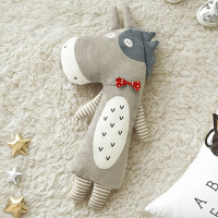 儿童安全带调节固定器防勒脖简易安全座椅便携式汽车保险带护肩套 小毛驴-儿童护肩玩偶