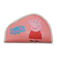 儿童安全带调节固定器防勒脖简易安全座椅便携式汽车保险带护肩套 小狐狸-儿童护肩玩偶