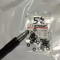 洗车机配件胶圈4系5系高压管O型圈出水管防水垫圈 5系高压管O型圈6个