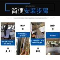 汽车面包车隔帘五菱荣光长安空调帘窗帘隔断帘遮阳隔热空调帘 福田风景/睿行m90