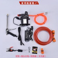 双泵车载洗车器12V高压便携式家用220V大功率洗车机洗车水 家用版套餐J1