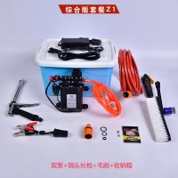 双泵车载洗车器12V高压便携式家用220V大功率洗车机洗车水 综合版套餐Z1