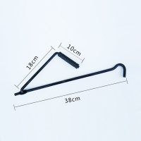 汽车千斤顶摇杆 车载手摇臂通用剪式千斤顶配件 摇把摇手 千金顶 单个加长摇杆(长52cm)