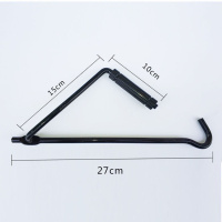 汽车千斤顶摇杆 车载手摇臂通用剪式千斤顶配件 摇把摇手 千金顶 单个标准摇杆（长42cm）