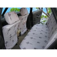 适用于大众普桑老款桑坦纳捷达老款专用驾校车亚麻布艺汽车座套 景畅