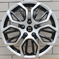 适用飞度锋范哥瑞新飞度车轮毂盖轮毂罩改装15寸轮毂装饰盖 15寸宝马款:银+黑