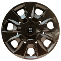 适用飞度锋范哥瑞新飞度车轮毂盖轮毂罩改装15寸轮毂装饰盖 15寸A8款:亮黑