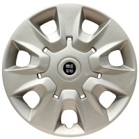 适用飞度锋范哥瑞新飞度车轮毂盖轮毂罩改装15寸轮毂装饰盖 15寸A8款:银