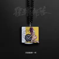 潮牌hellaflush汽车后视镜挂件个性创意车内吊坠男女高档车载饰品 比基尼女郎