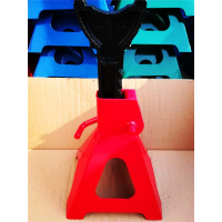 保安支架 汽车维修专用工具底盘安全支撑马凳 千斤顶安全支架 3吨加厚支架(红色1个)