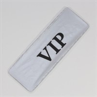 汽车车牌罩 挡 牌照套 车牌套迷彩加厚防水布料托牌防尘罩 可定制 银色VIP