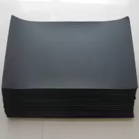 汽车止震板隔音棉消音吸音棉三合一车四板隔音材料改装音响 一张黑色隔音棉