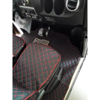 大阳电动四轮车脚垫G系巧客S四座两座脚垫专用全包围脚踏垫永源车 本茨车四座脚垫