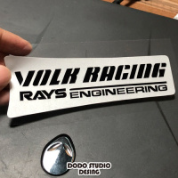 TE37SL轮毂装饰反光防水车贴荧光色改装车个性轮毂条幅汽车贴纸 17-19寸反光白一条