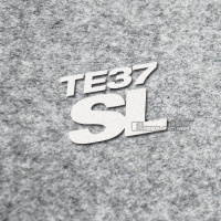 TE37SL轮毂装饰反光防水车贴荧光色改装车个性轮毂条幅汽车贴纸 te37反光白字4个