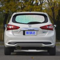 专用于日产骐达汽车遮阳挡防晒隔热帘镭射挡光板前风挡玻璃隔热板 前挡+侧挡