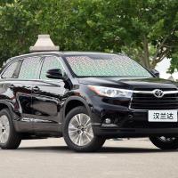 丰田汉兰达汽车用遮阳挡镭射遮光板防晒隔热帘前风挡玻璃防晒挡光 前挡+后挡