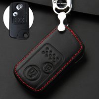 本田新凌派CRV缤智XRV飞度雅阁杰德思域冠道专用汽车钥匙包真皮套 I黑色YSB-BT209A