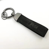 创意反皮毛钥匙扣适用于 奔驰AMG奥迪宝马福特大众 翻毛钥匙扣 AUDIRS